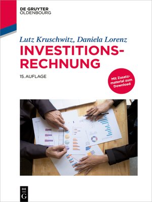 cover image of Investitionsrechnung